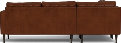 Wallace 102" Leather Corner Sectional - Ever-Last Leverage