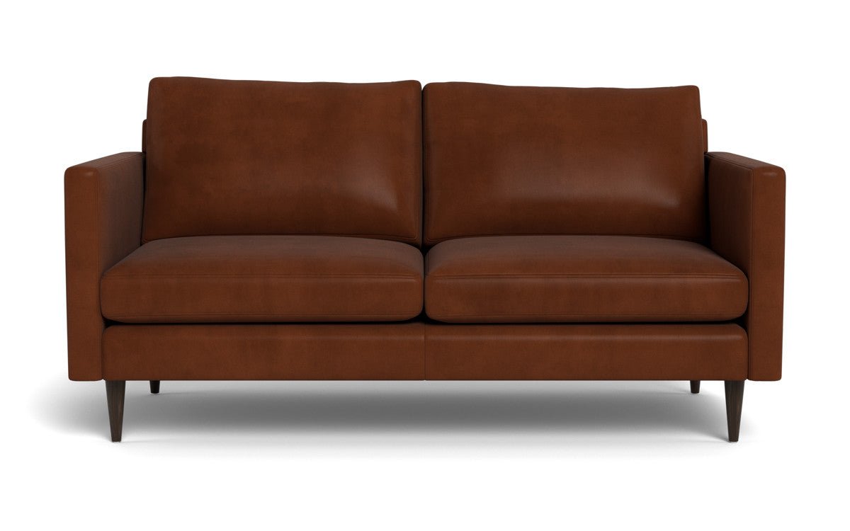 Wallace 69" Leather Untufted Loveseat - Ever-Last Leverage
