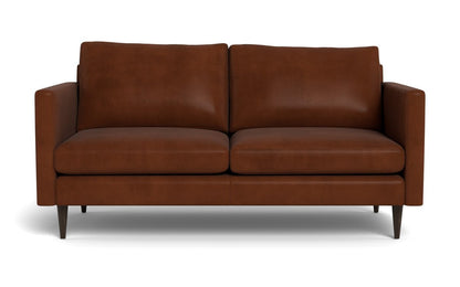 Wallace 69" Leather Untufted Loveseat - Ever-Last Leverage