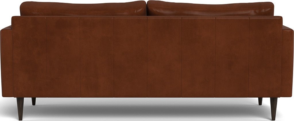 Wallace 85" Leather Untufted Sofa - Ever-Last Leverage