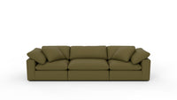 Fluffy DB 133.5" 3pc Sofa - Amigo II Garden