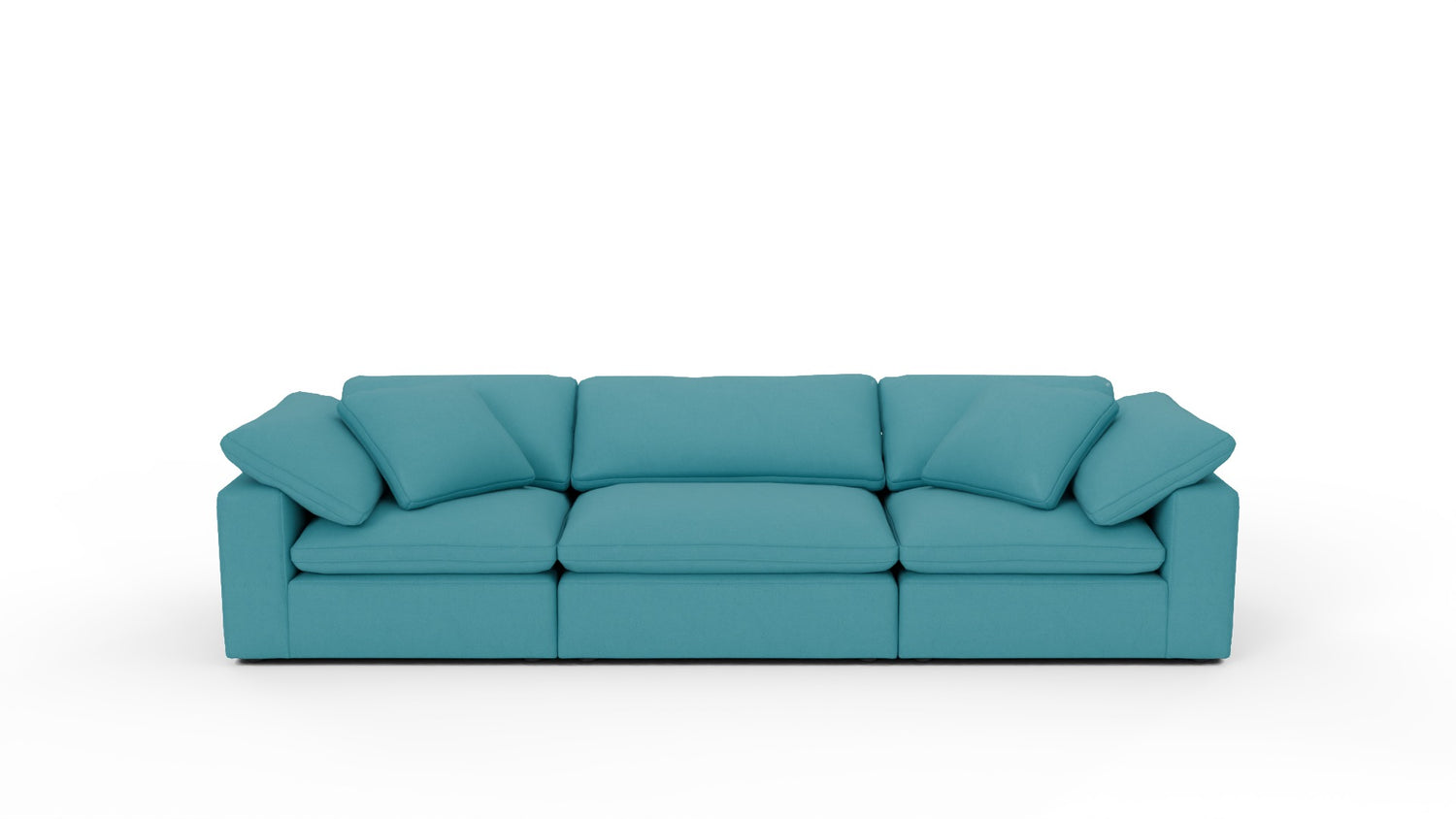 Fluffy 133.5" 3pc Sofa - Dream Pool