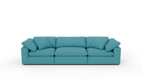 Fluffy DB 133.5" 3pc Sofa - Dream Pool