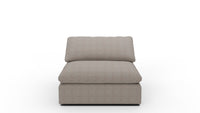 Fluffy Armless Chair - Cordova Eclipse