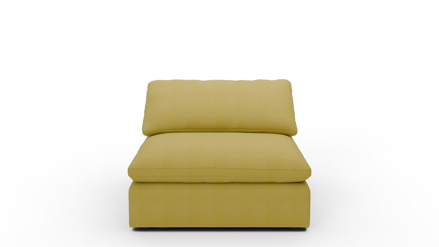Fluffy Armless Chair - Dream Apple