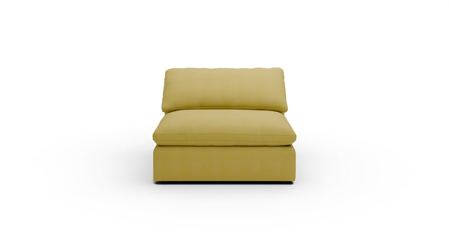 Fluffy DB Small Armless Chair - Dream Apple