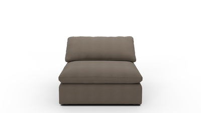 Fluffy Armless Chair — dream-chocolate