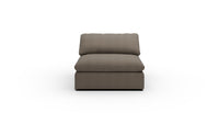 Fluffy DB Small Armless Chair - Dream Chocolate