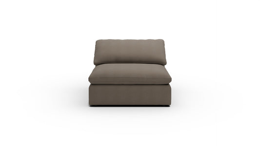 Fluffy DB Small Armless Chair - Dream Chocolate
