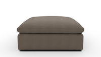 Fluffy DB Ottoman - Dream Chocolate
