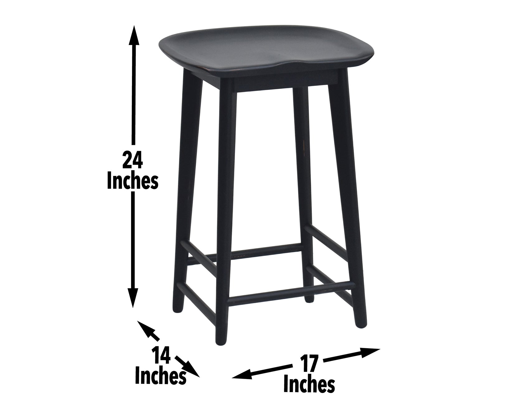 Hilda 24" Counter Stools (pr) -