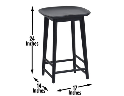 Hilda 24" Counter Stools (pr) -