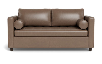 Ladybird 54" Leather Twin Sleeper Chair -