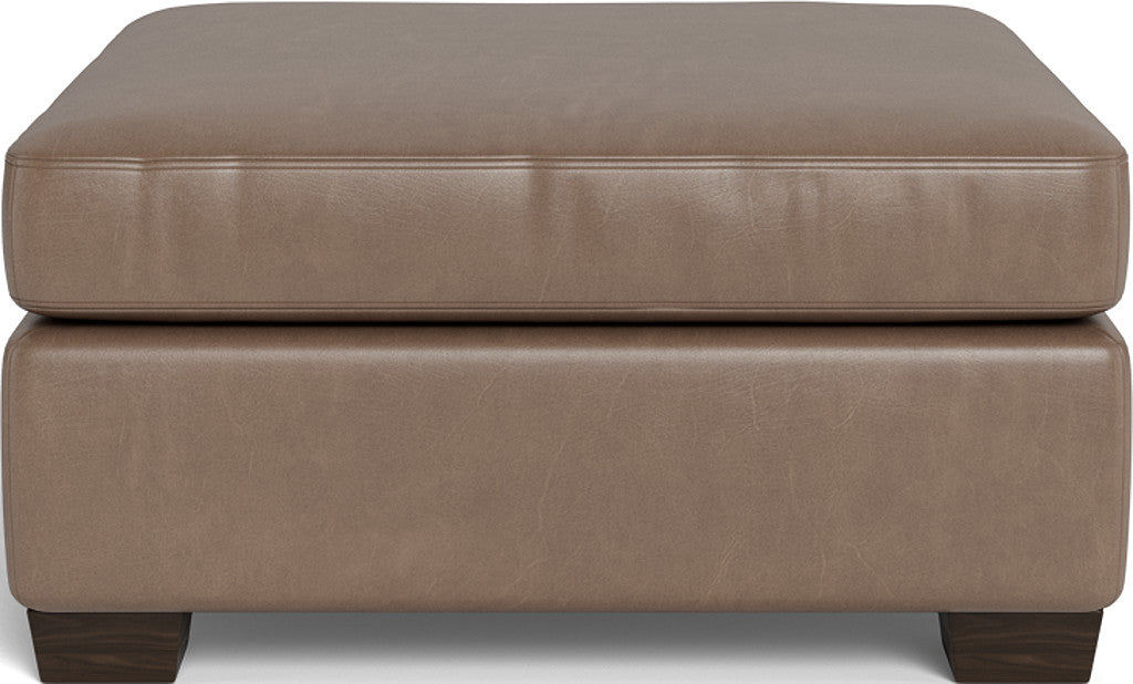 Track Leather Ottoman - Ever-Last Leverage
