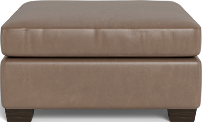 Track Leather Ottoman - Ever-Last Leverage