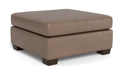 Track Leather Ottoman - Ever-Last Leverage