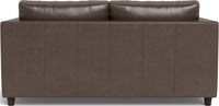 Ladybird 72" Leather Full Sleeper Loveseat - Hudson Iron
