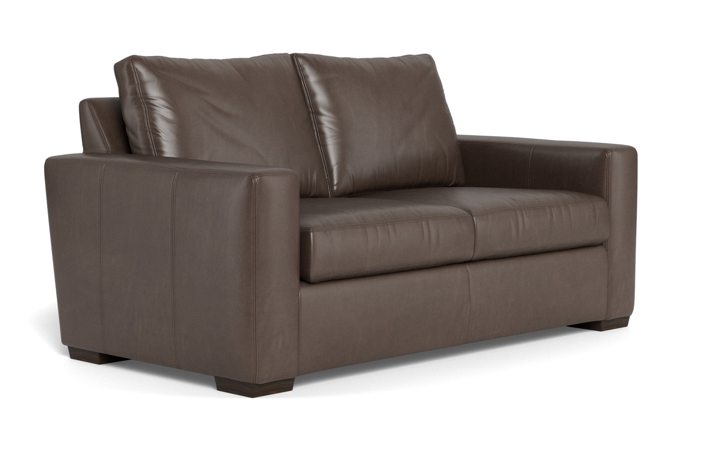 Mesa 72" Leather Loveseat - Hudson Iron