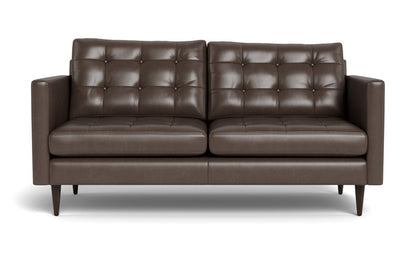 Wallace 69" Leather Loveseat - Hudson Iron