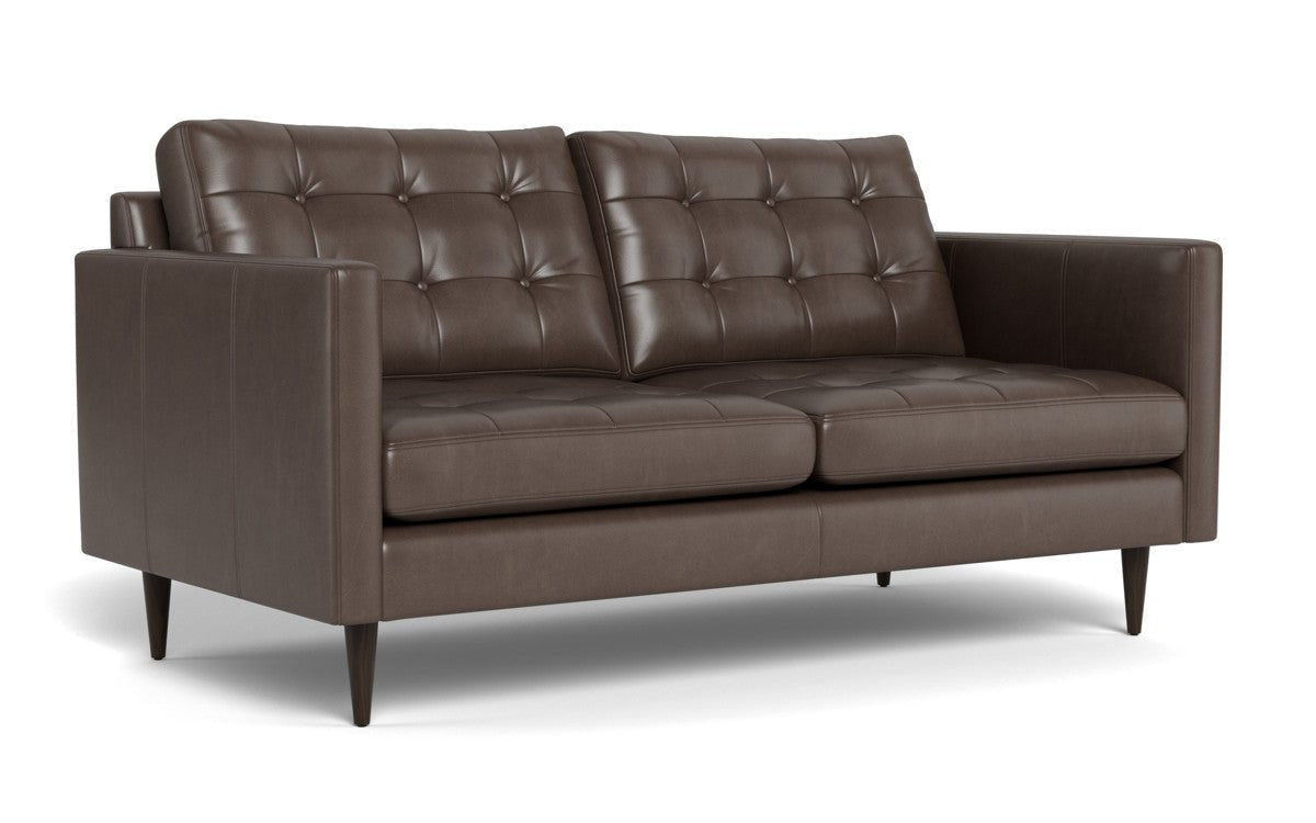 Wallace 69" Leather Loveseat - Hudson Iron