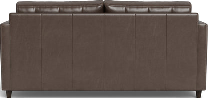 Wallace 74" Leather Queen Sleeper Sofa - Hudson Iron