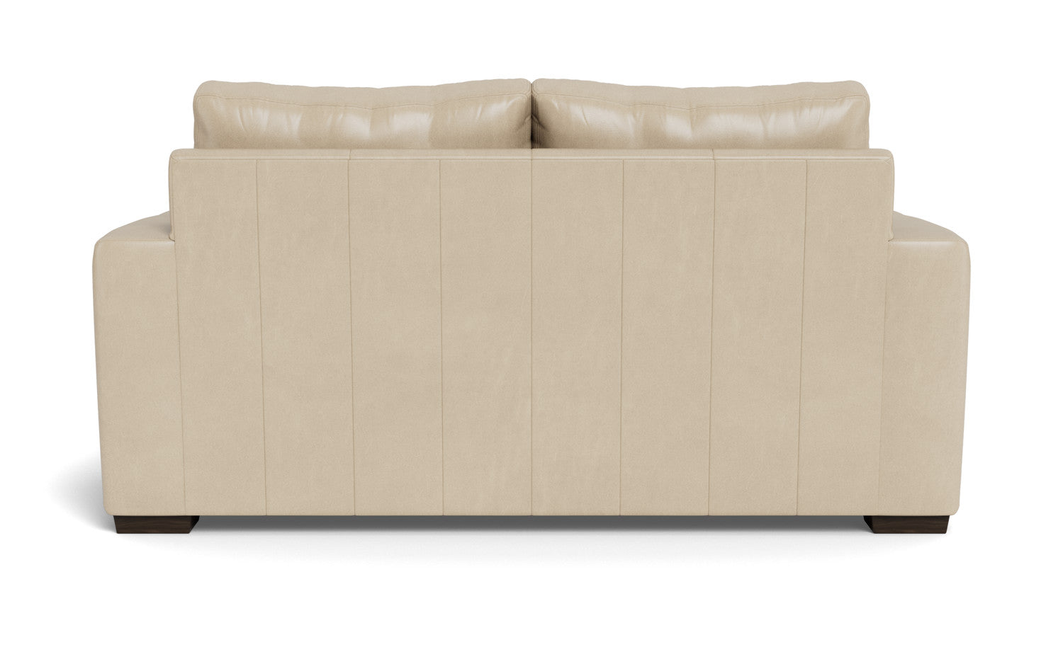 Mesa 72" Leather Loveseat - Hudson Ivory