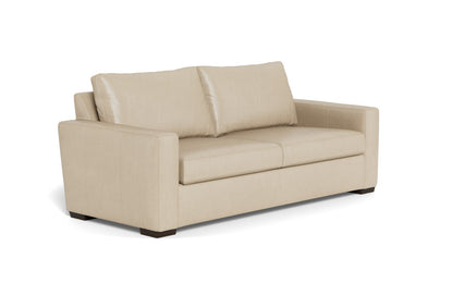Mesa 88" Leather Sofa - Hudson Ivory