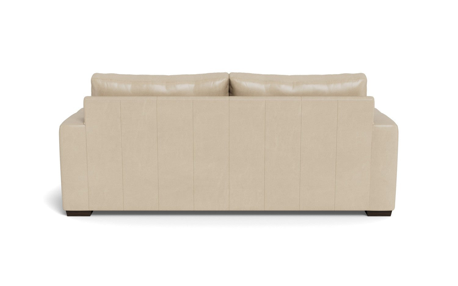 Mesa 88" Leather Sofa - Hudson Ivory