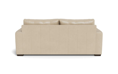 Mesa 88" Leather Sofa - Hudson Ivory