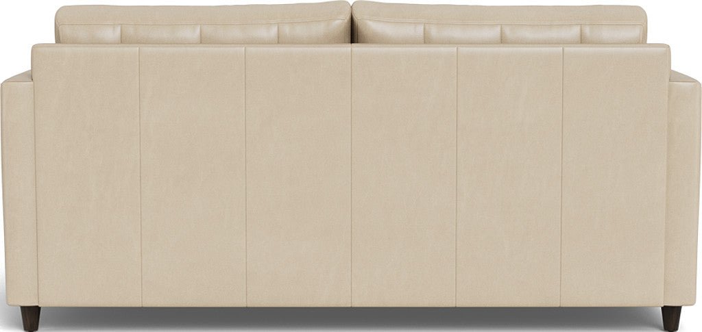 Wallace 74" Leather Queen Sleeper Sofa - Hudson Ivory