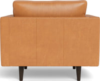 Ladybird 42" Leather Arm Chair - Hudson Lager