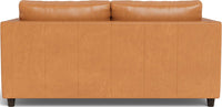 Ladybird 54" Leather Twin Sleeper Chair - Hudson Lager
