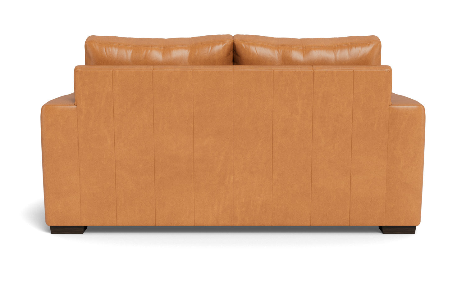Mesa 72" Leather Loveseat - Hudson Ivory