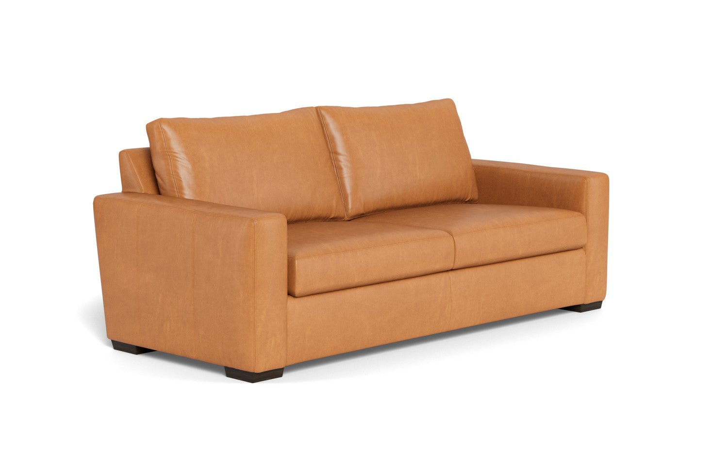 Mesa 88" Leather Sofa - Hudson Lager