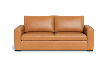 Mesa 88" Leather Sofa - Hudson Lager
