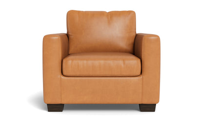 Track 36" Leather Arm Chair -