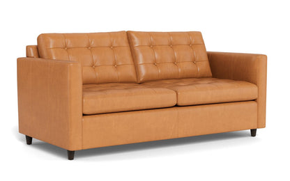 Wallace 74" Leather Queen Sleeper Sofa - Hudson Lager
