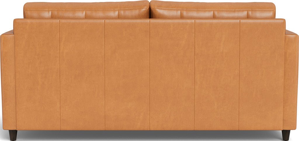 Wallace 74" Leather Queen Sleeper Sofa - Hudson Lager