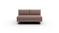 Ladybird Armless Loveseat - Amigo II Dusk