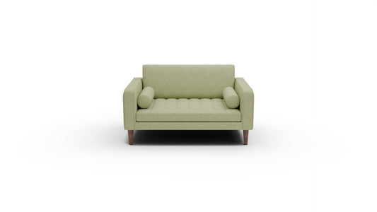 Ladybird 54" Chair and A Half - Elliot Celadon