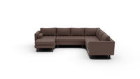 Ladybird 133" Corner Sectional with Left Chaise - Amigo II Dusk