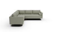 Ladybird 103" Corner Sectional - Amigo II Sage