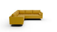 Ladybird 103" Corner Sectional - Sorrento Sunflower
