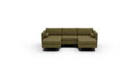 Ladybird 102" Double Chaise with Armless Chair - Amigo II Garden