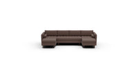 Ladybird 132" Double Chaise with Armless Loveseat - Amigo II Dusk