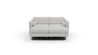 Ladybird 72" Double Chaise - Camila Oyster