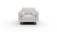 Ladybird 42" Leather Arm Chair - Tribeca Chelsea