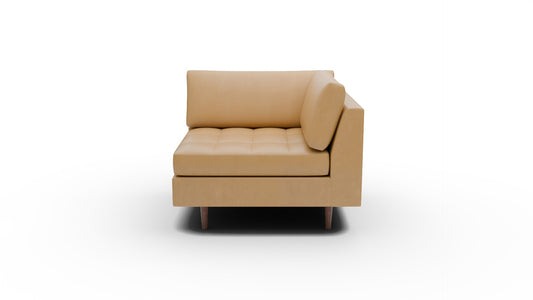Ladybird Leather Corner Unit - Sonoma Camel