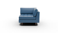 Ladybird Leather Corner Unit - Tribeca Cobalt