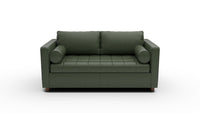 Ladybird 72" Leather Full Sleeper Loveseat - Cheyenne Decoy